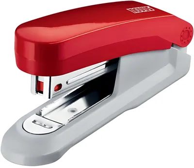 Produktbild von Novus Heftgerät E 15, bis 15 Blatt rot, Oberlademechanik