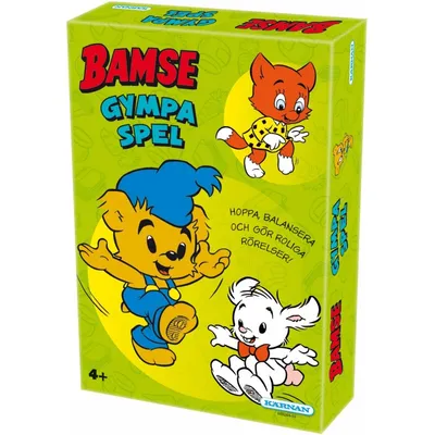 Produktbild von Bamse Gymnastikspiel für Kinder, 2-4 Spieler, ab 4 Jahren
