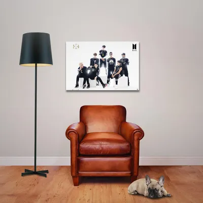 Obrázek produktu pro BTS - plakát - černobílý + 1 plakát o velikosti 61x91,5cm