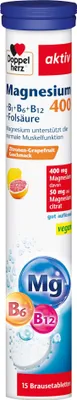 Produktbild von Doppelherz | Aktiv Magnesium 400 | 15 Portionen