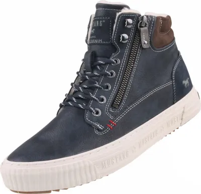 Produktbild von Mustang Herren Stiefel gefüttert Blau