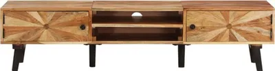 Obrázek produktu pro vidaXL TV skříňka 145x35x35 cm Akátové masivní dřevo