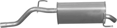 Produktbild von IMASAF 53.72.07 Endschalldämpfer für OPEL Corsa D Schrägheck (S07) Auspuff