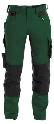 Produktbild von Dassy Stretch-Arbeitsbundhose Dynax 200980 PESCO41 Gr. 50-STANDARD flaschengrün/schwarz
