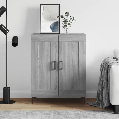 Produktbild von vidaXL Sideboard Grau Sonoma 69,5x34x90 cm Holzwerkstoff
