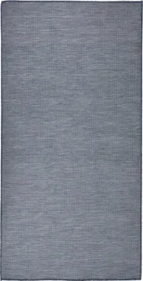 Produktbild von Outdoor-Teppich Flachgewebe 100x200 cm Blau