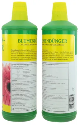 Produktbild von Blumendünger 1l für Zimmer und Balkon