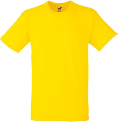 Produktbild von Fruit of the Loom - Heavy Baumwolle T - Yellow - 3XL