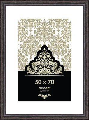 Obrázok produktu pre Vintage drevený rám 50x70 cm čierny Nielsen