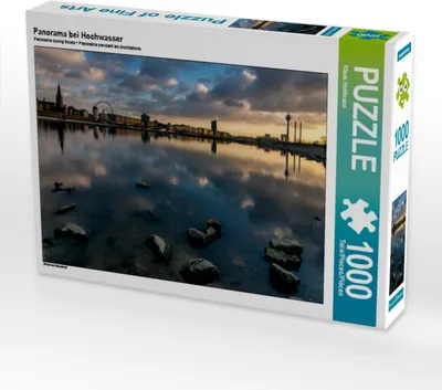 Produktbild von Calvendo Panorama bei Hochwasser 1000 Teile Puzzle quer 640x480mm, Hoffmann Klaus; 7360996