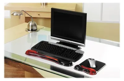 Obrázek produktu pro Gelová podložka pod myš Kensington Duo Wrist Rest - podložka pod myš s polštářkem pro zápěstí