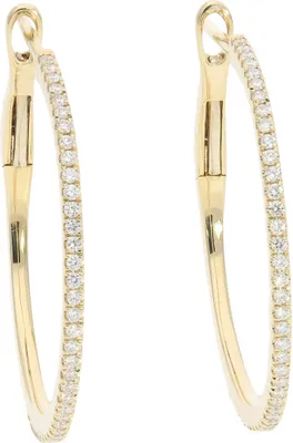 Produktbild von Creolen Gold 585 mit Diamanten JL10-06-3585 JuwelmaLux