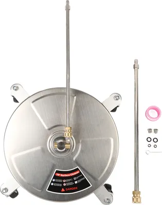 Immagine prodotto di idropulitrice da 15 pollici, idropulitrice professionale da 4000 PSI con 4 ruote e connettore rapido da 1/4"