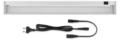 LED Unterbauleuchte, 58 cm, 12 W, 900 lm, silber, erweiterbar