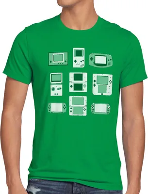 Produktbild von A.N.T. Handheld Konsole Herren T-Shirt controller videospiel spielekonsole