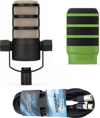 Obrázok produktu pre Mikrofón Rode Podmic s pop screenom WS14G a káblom