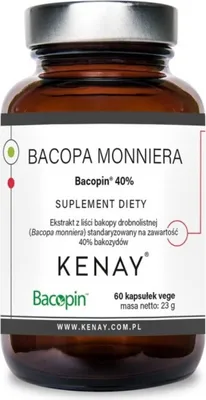 Immagine prodotto di Kenay Bacopa Monniera bacopina 40% (60 capsule) BI9021