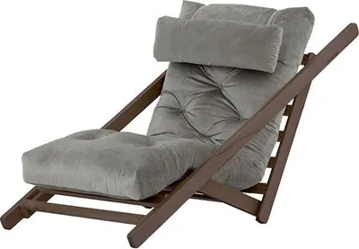 Produktbild von Sessel Nappa mit verstellbarer Rückenlehne-Velluto 17-dark oak