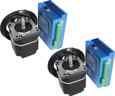 Obrázek produktu pro Servomotor s uzavřenou smyčkou Nema23, 2Nm přídržný moment, 4,2A proud / fáze, 16 mikrokroků, 2 sady