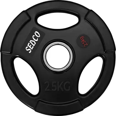 Produktbild von Kurzhantelscheibe SEDCO GUMMI PLATE - 50 mm 2,5 kg