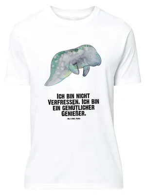 Produktbild von Mr. & Mrs. Panda Tshirt Seekuh Chillen - Weiß - Geschenk, Diät, T-Shirt, Meer, Süßigkeiten, oberteil, Abnehmen, Lustiges, Statement-Shirt, S, Zucker, Essen