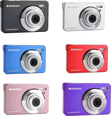 Zdjęcie produktu dla AgfaPhoto Realishot DC8300, 8 MP, 4896 x 3672 px, CMOS, 8x, Full HD, Różowy
