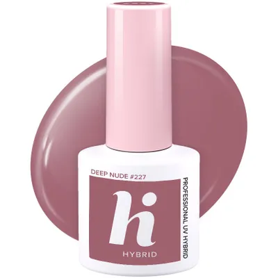 Obrázek produktu pro Hi Hybrid Hybridní lak č. 227 Deep Nude 5ml