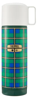 Produktbild von THERMOS REVIVAL Thermosflasche 0,50 l, 18 h heiß, auslaufsicher, green