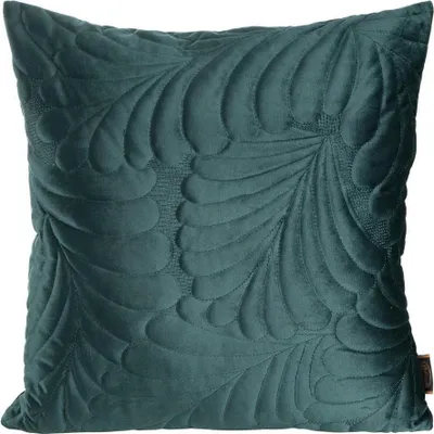 Produktbild von Dekorativer Kissenbezug Sofakissen RIA4 dunkeltürkis 45x45 dunkeltürkis