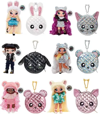 Image de MGA Entertainment 117773EUCGR Na ! Na ! Na ! Surprise 2-en-1 Pom Doll Glam Series, sortiert