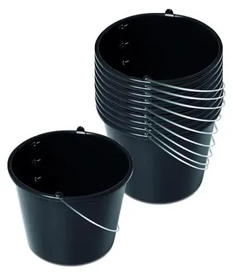 Zdjęcie produktu dla Wiadro budowlane 20 l z uchwytem skalą zestaw 10 sztuk