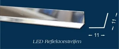 Produktbild von PROVISTON | LED Reflektorstreifen | Für Wiesemann-Lichtleisten LL1 bis LL9