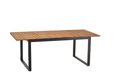 A product shot of a table against a white background.