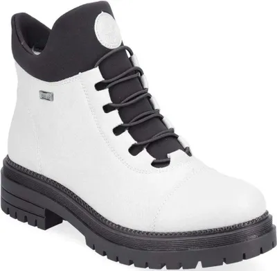 Produktbild von Rieker Damen Stiefeletten Y3163-80 Farbe: Weiß Größe: 36