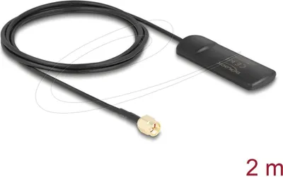 Immagine prodotto di DELOCK GSM UMTS LTE WLAN 2,4 GHz Antenne SMA Stecker 2 dBi