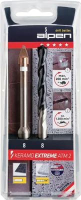 Produktbild von Keramikbohrer Keramo extreme Ø 5 mm Gesamtlänge 105 mm