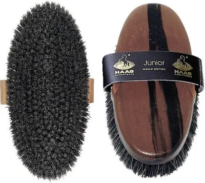 Produktbild von Kerbl Pferdekardätsche Junior von Haas Roßhaar Naturfaser