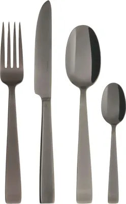 Immagine prodotto di Set di posate Sambonet Flat Black da 24 pezzi