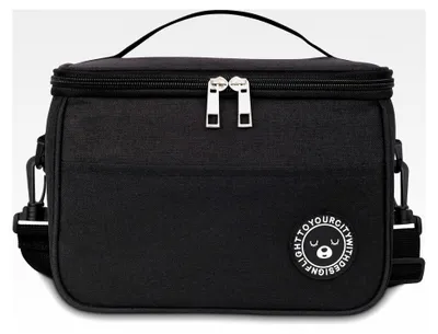 Produktbild von Kühltasche Klein 6,4 L, Isolierte Lunchbox, Faltbare Kühltasche, Tragbare Lunchbag für Arbeit, Reisen, Büro und Picknick