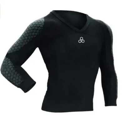Produktbild von McDavid Herren HexPad Fußball-Torhüter-Shirt 7731 Dive, Black, XXL