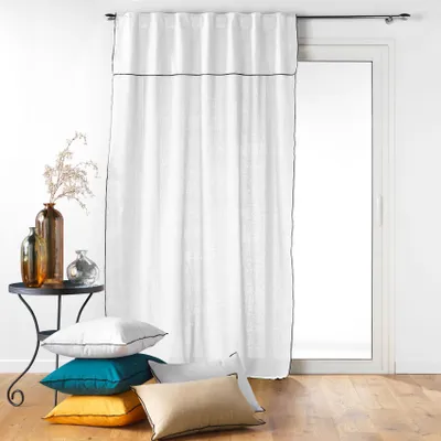 Produktbild von Vorhang aus Voile surfilé verdeckte Schlaufen