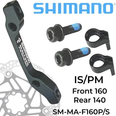 Produktbild von Shimano Bremsscheiben Adapter 160 P/S IS-PM VR160 HR140 Nr. 0
