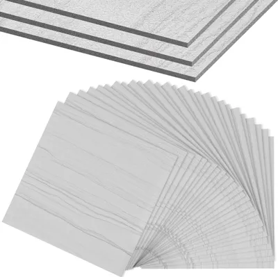 Obrázok produktu pre TRMLBE vinylová podlaha samolepiaca 27 kusov PVC podlaha 30x30cm vinylová podlaha vyberateľná laminátová podlaha vodotesná rezateľná lepiaca vinylová podlaha, typ S99 (2,51 m²)