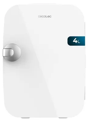 Produktbild von MiniCooling Rio White 4L Kühlschrank, 12V-220V Betrieb, Auto- und Caravantauglich, Kühl- und Heizfunktion, Temperaturbereich 5-65°, einfacher Transport.