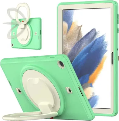 Immagine prodotto di Custodia per Samsung Galaxy Tab A8 10.5" con tracolla verde