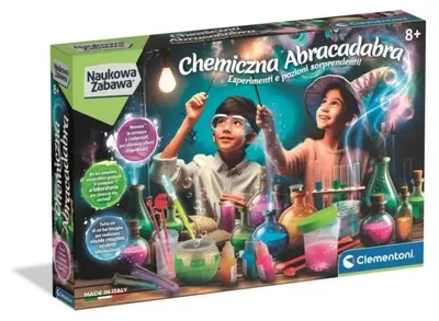 Productafbeelding van Clementoni Wetenschappelijke speelset "Chemische abracadabra" 50437