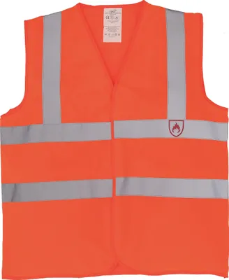 Produktbild von Yoko Warnweste, flammfest, ärmellos RW5456 (S) (Orange)