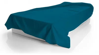 Produktbild von Bettlaken - Spannbettlaken - Mikrofibra - Dunkelgrün - 120g/m2 - 160x200 cm - Hochwertiges