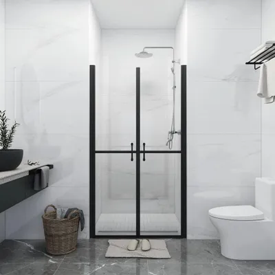 Immagine prodotto di vidaXL Porta della doccia trasparente ESG (98-101)x190 cm