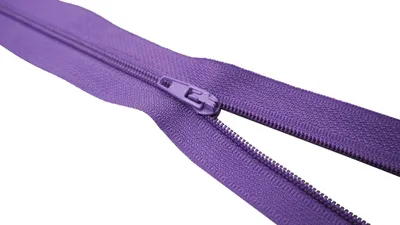 Produktbild von Reißverschluss Nylon 20 cm 7# Lila